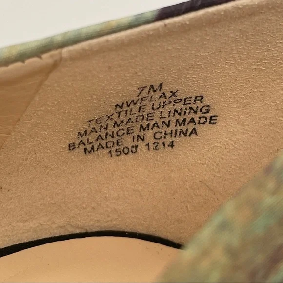 Nine West Leopard and Floral Print Women Size 7 - Picture 6 of 9